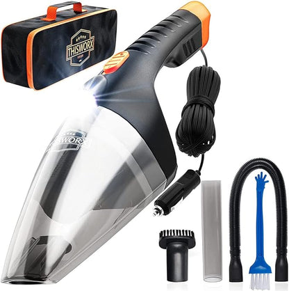 High Power Portable Car Vacuum Cleaner