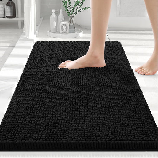 Non-Slip Machine Washable Absorbent Bath Rug